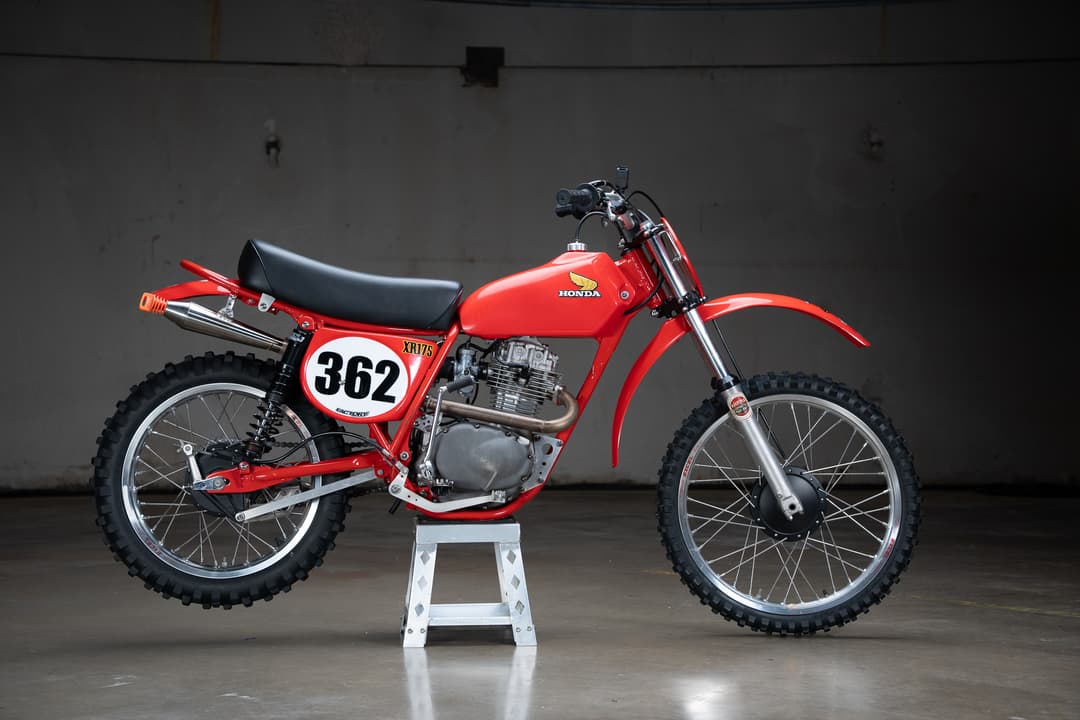 1975 Honda XR175 Vintage Motocross Race Bike